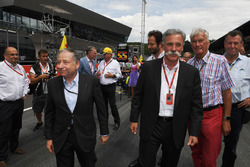 Jean Todt, FIA Başkanı, Chase Carey, CEO, Formula One Group