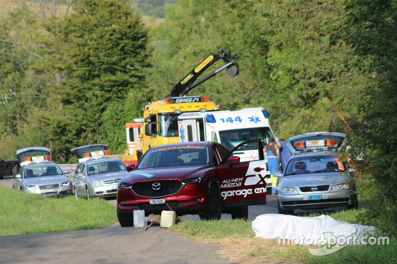 Accident, Martin Wittwer, Peugeot 205, ACS