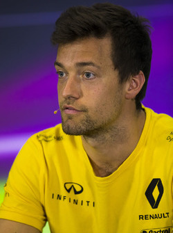 Jolyon Palmer, Renault Sport F1 Team Sport F1, en conférence de presse