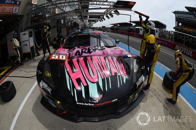 #50 Larbre Competition Corvette C7-Z06: Romain Brandela, Christian Philippon, Fernando Rees