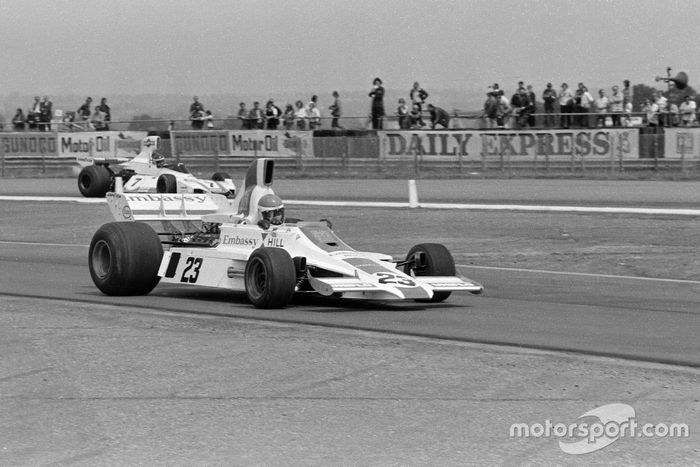 Tony Brise, Hill GH1, Carlos Reutemann, Brabham BT44B