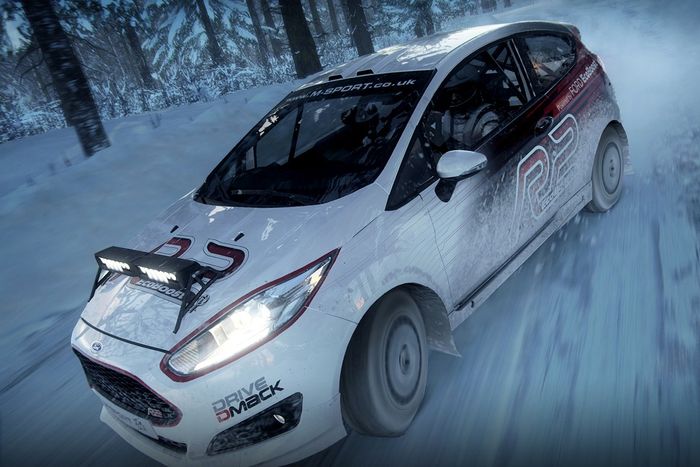 Ford Fiesta R2 action