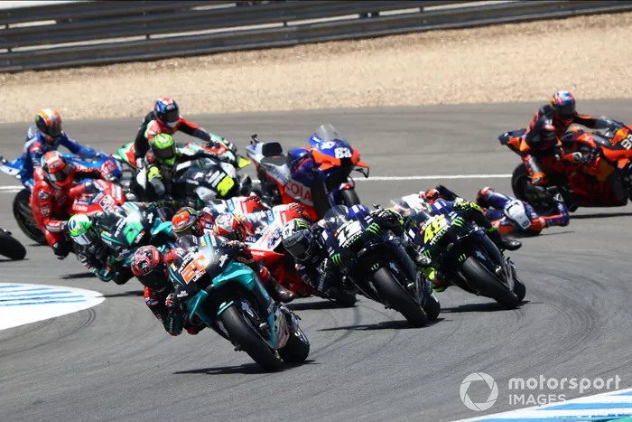 Fabio Quartararo, Petronas Yamaha SRT líder al inicio