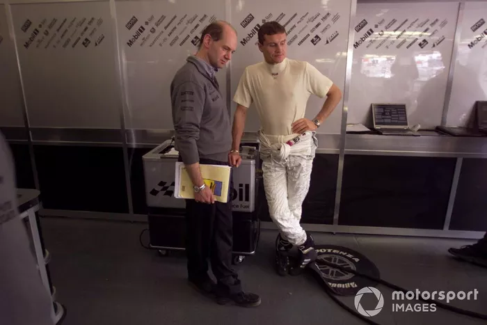David Coulthard, McLaren and Adrian Newey