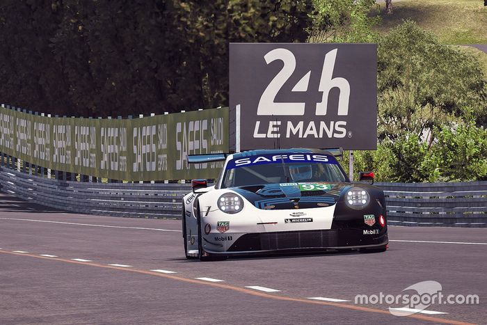 #93 Porsche Esports Team Porsche 911 RSR: Nick Tandy, Ayhancan Guven, Joshua Rogers, Tommy Ostgaard