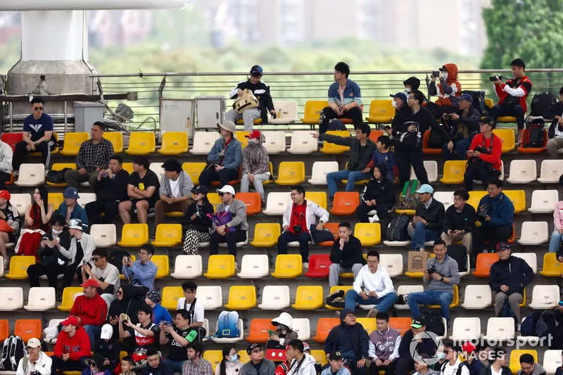 Les fans dans les tribunes