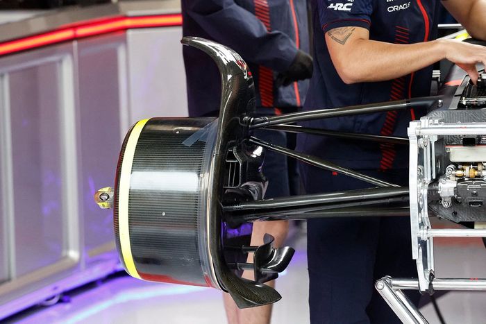 Detalle del tambor de freno del Red Bull Racing RB19