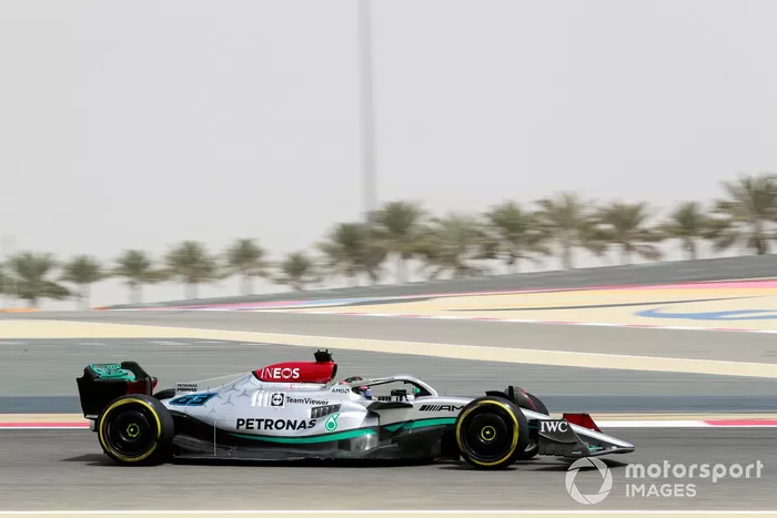 George Russell, Mercedes W13

