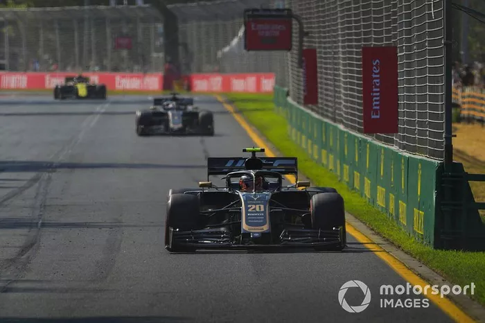 Kevin Magnussen, Haas F1 Team VF-19,  Romain Grosjean, Haas F1 Team VF-19
