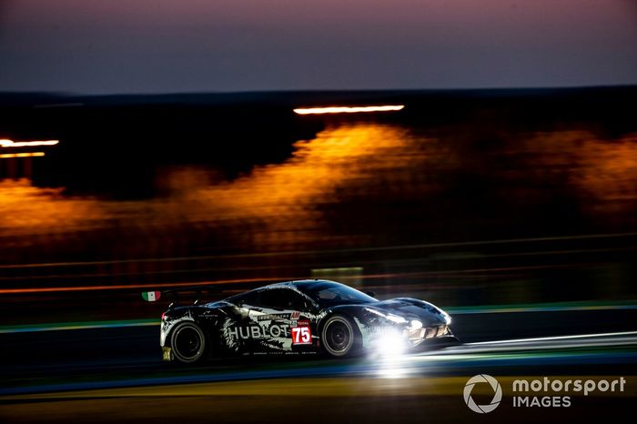 #75 Iron Lynx Ferrari 488 GTE Evo: Rino Mastronardi, Matteo Cressoni, Andrea Piccini