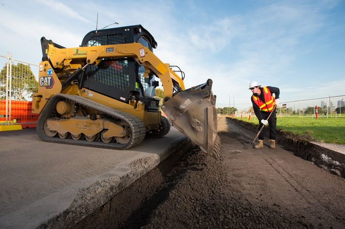 Prace na torze Albert Park