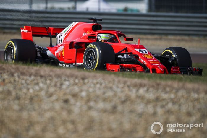 Mick Schumacher, Ferrari SF71H