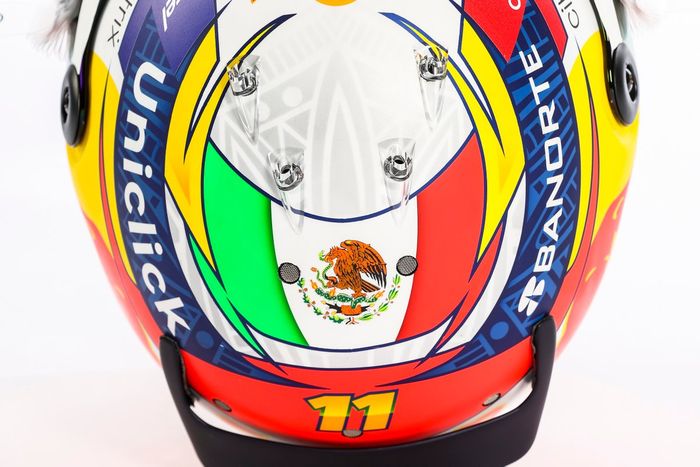 Casco de Sergio Pérez, Red Bull Racing