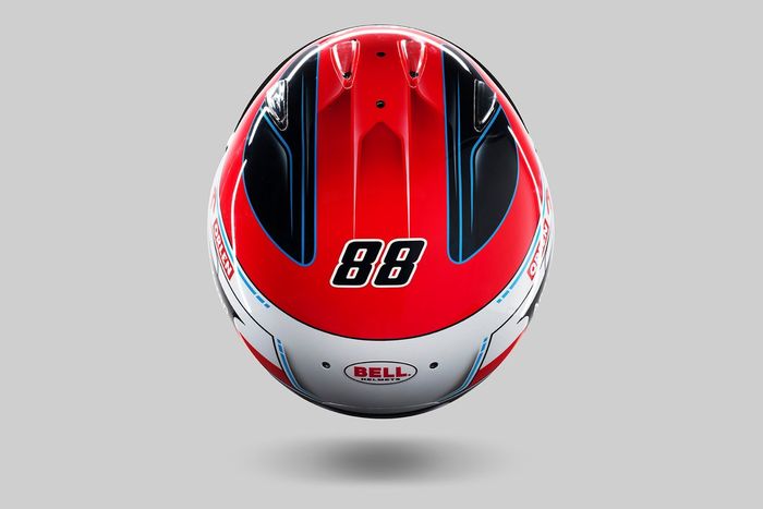 Casco de Robert Kubica, Alfa Romeo