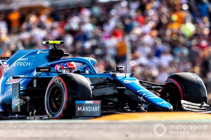 Esteban Ocon, Alpine A521 