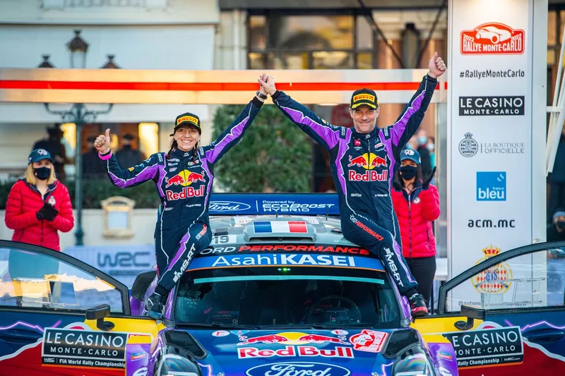 Les vainqueurs Sébastien Loeb, Isabelle Galmiche, M-Sport Ford World Rally Team Ford Puma Rally1