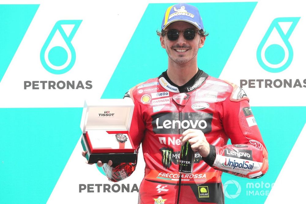 Ganador de la pole Francesco Bagnaia, Ducati Team