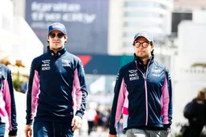 Lance Stroll, Racing Point en Sergio Perez, Racing Point