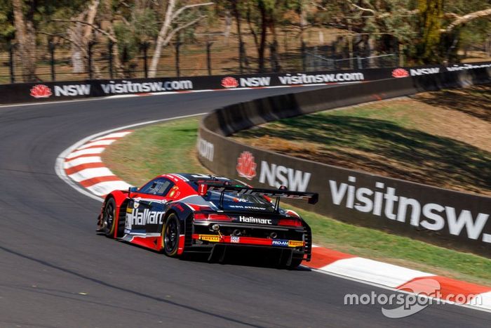 #9 Hallmarc Audi R8 - LMS GT3: Marc Cini, Dean Fiore, Lee Holdsworth