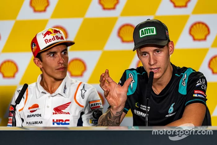 Marc Márquez, Repsol Honda Team, Fabio Quartararo, Petronas Yamaha SRT
