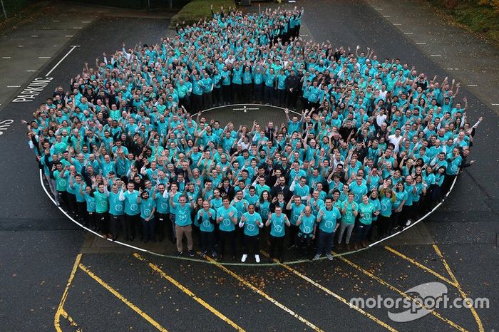 Equipo Mercedes AMG F1