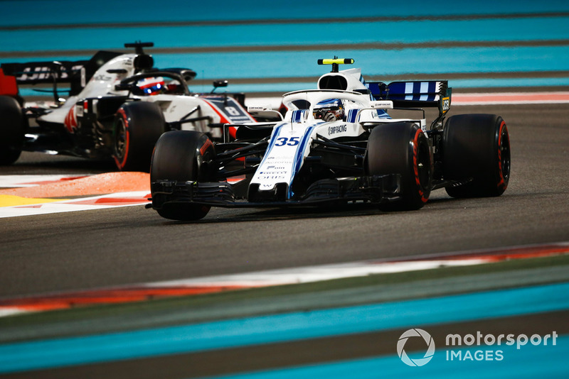 Сергій Сироткін, Williams FW41, Ромен Грожан, Haas F1 Team VF-18