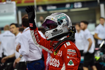 Sebastian Vettel, Ferrari dans le Parc Fermé