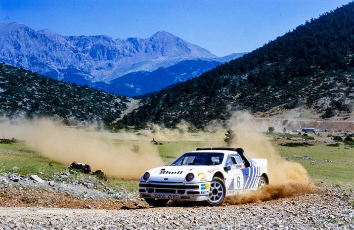 Kalle Grundel / Benny Milander, Ford RS200.
