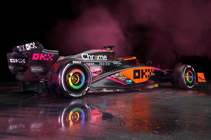 Decoración Especial McLaren MCL36 para Singapur