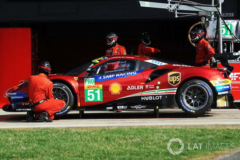 #51 AF Corse Ferrari 488 GTE EVO: Alessandro Pier Guidi, James Calado