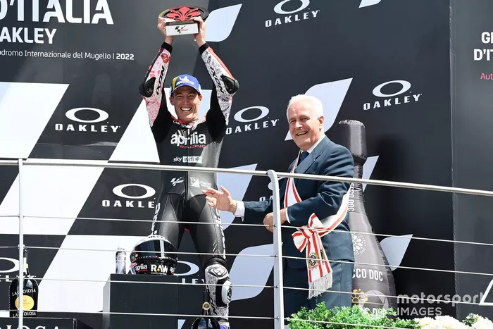 Podio: tercer lugar Aleix Espargaró, Aprilia Racing Team
