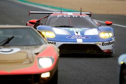 Vintagr Ford GT con #68 Ford Chip Ganassi Racing Ford GT: Joey Hand, Dirk Müller, Sébastien Bourdais