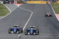 Фелипе Наср, Sauber F1 Team и Маркус Эрикссон, Sauber F1 Team