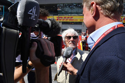Bernie Ecclestone, David Coulthard, Channel 4 F1