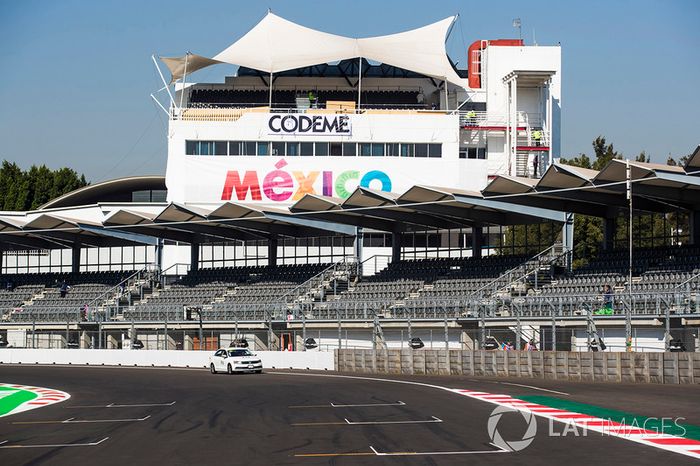 Detalle del circuito del Autódromo Hermanos Rodríguez