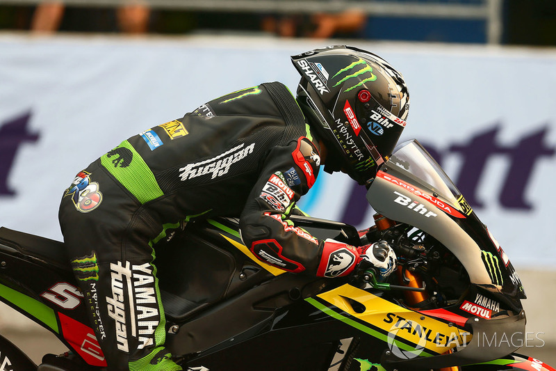 Johann Zarco, Monster Yamaha Tech 3 practice start