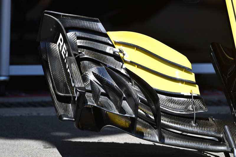 Renault Sport F1 Team R.S. 18 front wing detail