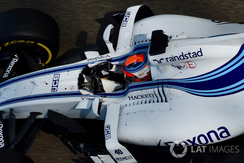 Robert Kubica au volant de la Williams FW40