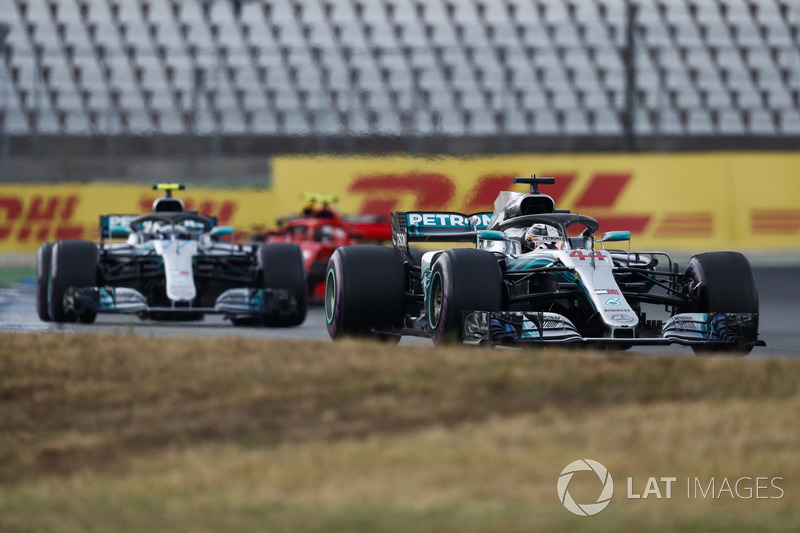 В Хоккенхайме Mercedes добилась второго дубля в сезоне-2018 после Гран При Испании. Это 42-й дубль для Mercedes, но первый в Германии
