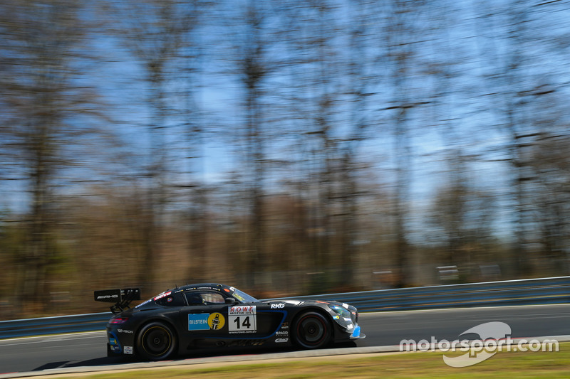 #14 AMG Team Black Falcon Mercdes-AMG GT3: Maro Engel, Adam Christodoulou, Manuel Metzger, Dirk Müller