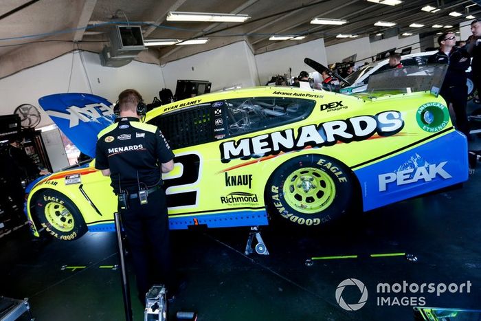 Ryan Blaney, Team Penske, Ford Mustang Menards / Peak