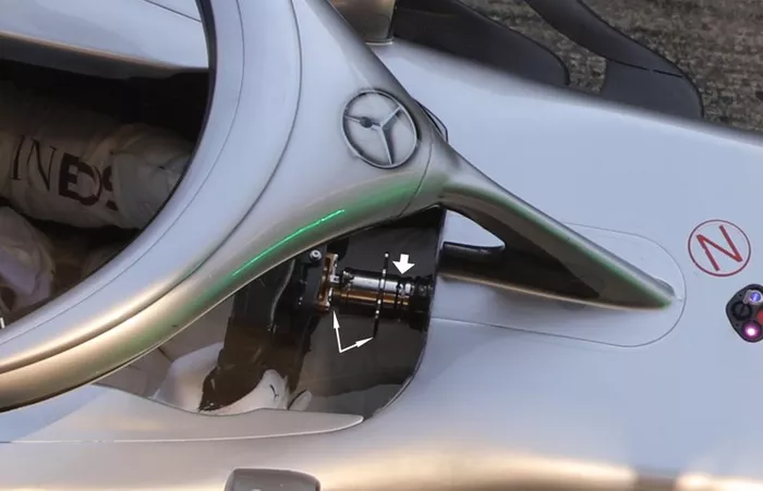 Mercedes F1 W11 steering