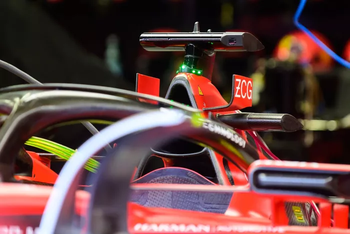 Ferrari SF-23: Airbox-Winglets