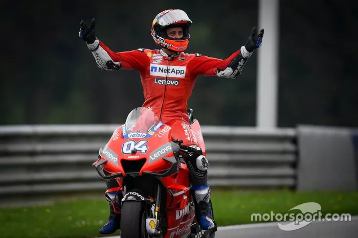 El ganador: Andrea Dovizioso, Ducati Team