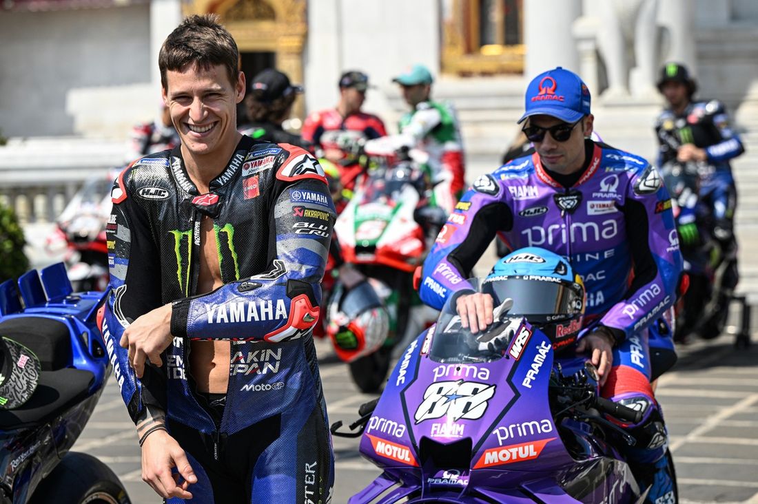 Fabio Quartararo, Yamaha Factory Racing, Miguel Oliveira, Pramac Racing