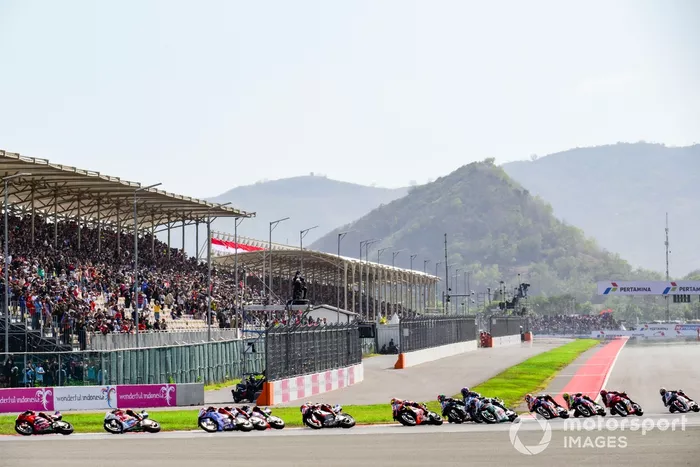 Départ de la course