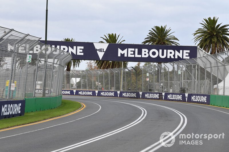 Detalle del circuito de Melbourne