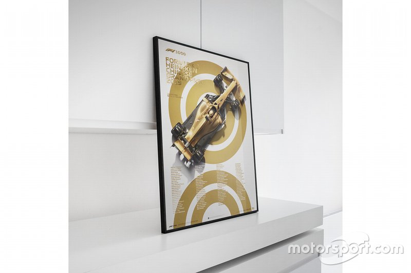 Formula 1, 1000. GP hatıra posteri