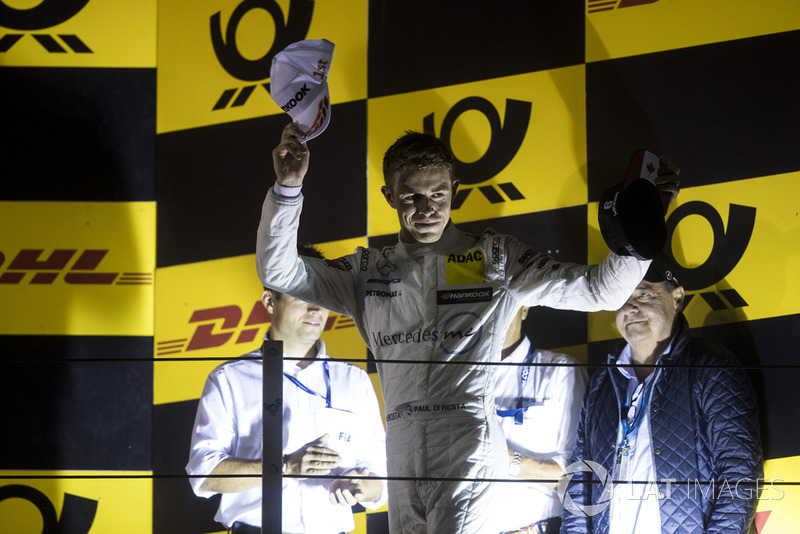 Podium: Race winner Paul Di Resta, Mercedes-AMG Team HWA, Mercedes-AMG C63 DTM