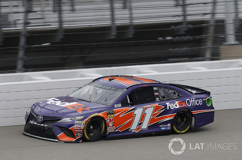 1. Denny Hamlin, Joe Gibbs Racing, Toyota Camry FedEx Office